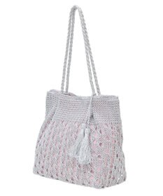 Green Parks ・ＱＵＯＮ　マクラメメタルトート