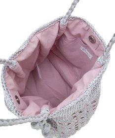 Green Parks ・ＱＵＯＮ　マクラメメタルトート