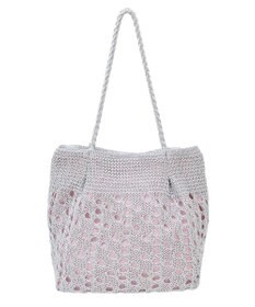 Green Parks ・ＱＵＯＮ　マクラメメタルトート