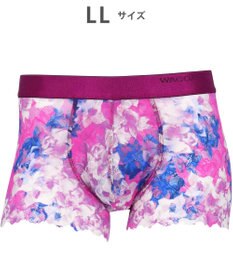 WACOAL MEN WACOAL MEN 【レースボクサー】 ボクサーパンツ フロント快適グラマラス 通気性 スカラ始末(裾部分) 前閉じ レース 下着 メンズ WT3826 /ワコールメン