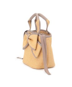 TOCCA BIG RIBBON SUMMER POCHETTE かごバッグ