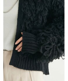 Green Parks ・Ｐｅｔｉｔ　Ｆｌｅｕｒ　ループニットカーディガン