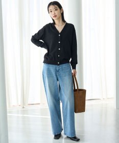 UNFILO L UVモイスト 2WAYカーディガン