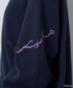 earth music&ecology Ｖｉｌｌａｉｎｓ　マレフィセント／ニットカーディガン