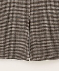 ANY ラメチェックジャガードワンピース