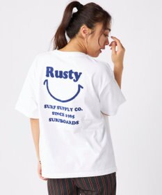 OP／FILA 【RUSTY】ニコちゃん×刺しゅう半袖Tシャツ