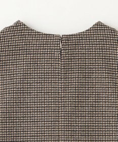 ANY ラメチェックジャガードワンピース