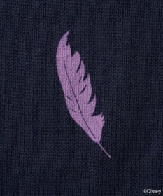 earth music&ecology Ｖｉｌｌａｉｎｓ　マレフィセント／ニットカーディガン