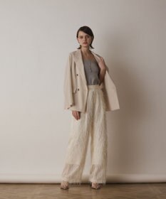 GRACE CONTINENTAL シアーテーラードジャケット