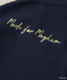 earth music&ecology Ｖｉｌｌａｉｎｓ　マレフィセント／ニットカーディガン