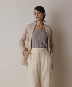 GRACE CONTINENTAL シアーテーラードジャケット