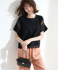 ICB 【人気のため新色追加・接触冷感・洗える】 ワッシャーツイル ワイドストレートパンツ