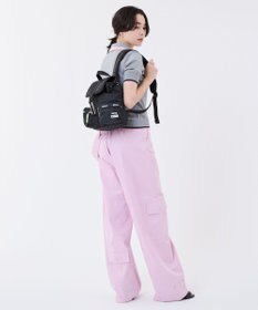 LeSportsac MSGM VOYAGER BACKPACK/ボヤージャーブラックジャカード