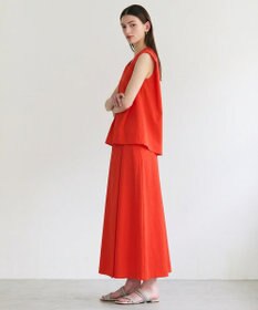 BEIGE， YANN / ラップタック フレアスカート