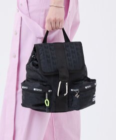 LeSportsac MSGM VOYAGER BACKPACK/ボヤージャーブラックジャカード