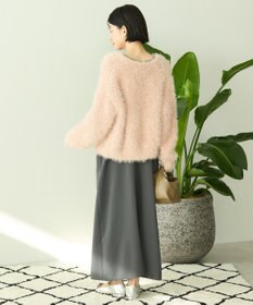 AMERICAN HOLIC シャギーニットクルーネックカーディガン