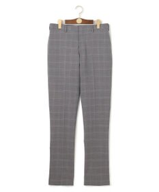 J.PRESS MEN 【Peppin Merino Comfort】【ウォッシャブル可 / 折り目加工】ファンシーチェック スラックス / ノータック