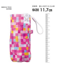 MOONBAT 【超コンパクト/晴雨兼用】Miracle Tech(ミラクルテック) 折りたたみ傘 コンパクト モザイク