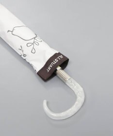 AURORA JILL STUART（ジル スチュアート） マーカーペインティングフルーツプリント晴雨兼用傘（トップフラット・折りたたみ）