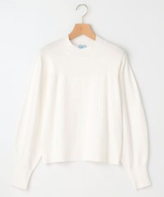 組曲 L 【洗える】Elenaパフスリーブ ニット