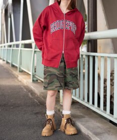 WEGO カレッジロゴビッグジップパーカー