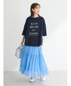 Green Parks インド綿 BIGサイズブロックロゴ半袖プルオーバー