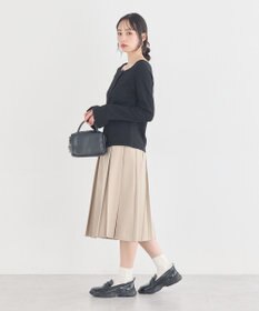 earth music&ecology 【予約】アシメ釦ツイストテレコカットソー