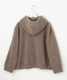 J.PRESS LADIES 【WEB限定カラーあり】パイルジャージー ジップアップ パーカー