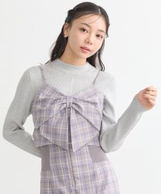 earth music&ecology リボンドレープビスチェ