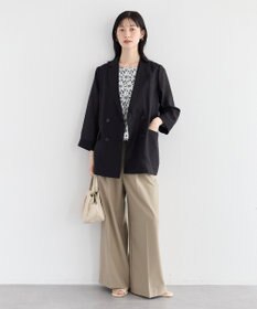 YECCA VECCA シアーテーラードジャケット