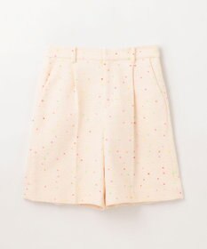 GRACE CONTINENTAL ネオンドットジャガードパンツ