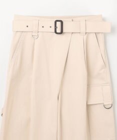 GRACE CONTINENTAL アシンメトリーワークパンツ