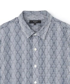 JOSEPH HOMME 【新柄】ストライプジャガードストレッチ 　レギュラーカラー半袖シャツ