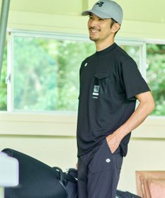 PW CIRCULUS 【MEN】DRY COOL MOVE モックネックT ゴルフ