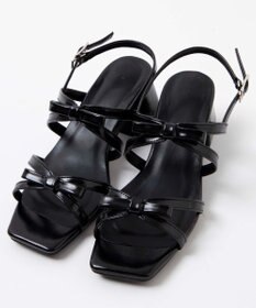 WEGO リボンヒールサンダル