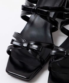 WEGO リボンヒールサンダル