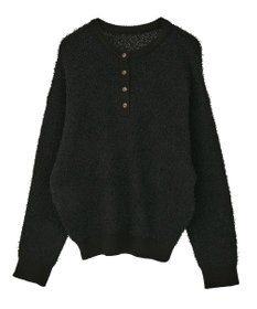 CRAFT STANDARD BOUTIQUE ネップヘンリーネックニットプルオーバー