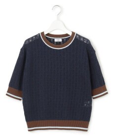 J.PRESS YORK STREET 【WOMEN】コットンベーシック ニットプルオーバー