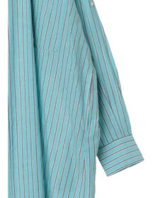 AMERICAN HOLIC 丈違いラメストライプワンピース