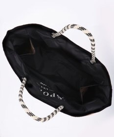 LeSportsac LARGE 2 WAY TOTE/ジェットブラック/プロビンシャル