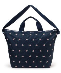 LeSportsac DELUXE EASY CARRY TOTE/ピンクローズエンブロイダリー