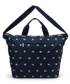 LeSportsac DELUXE EASY CARRY TOTE/ピンクローズエンブロイダリー