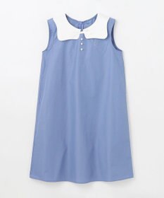 組曲 KIDS 【150-160㎝】カーブカラー ワンピース