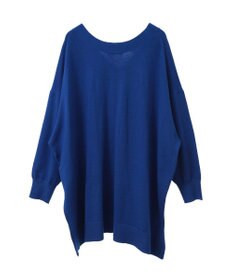 AMERICAN HOLIC バイパチＶネックロングニットプルオーバー