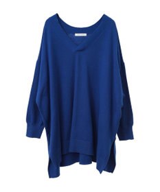 AMERICAN HOLIC バイパチＶネックロングニットプルオーバー