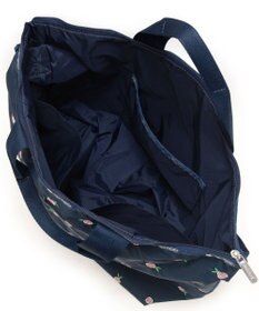 LeSportsac DELUXE EASY CARRY TOTE/ピンクローズエンブロイダリー