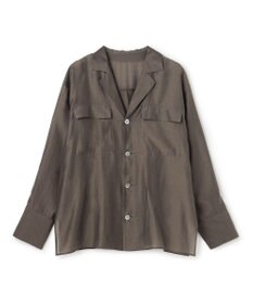 uncrave リヨセルシルクローン シャツ