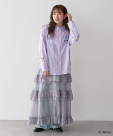 Green Parks ミッキー＆フレンズ／ストライプシャツ