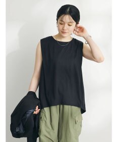 CRAFT STANDARD BOUTIQUE 肩タックノースリーブプルオーバー