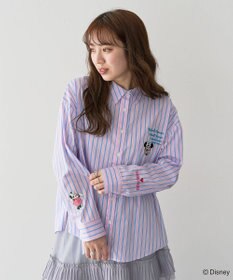 Green Parks ミッキー＆フレンズ／ストライプシャツ